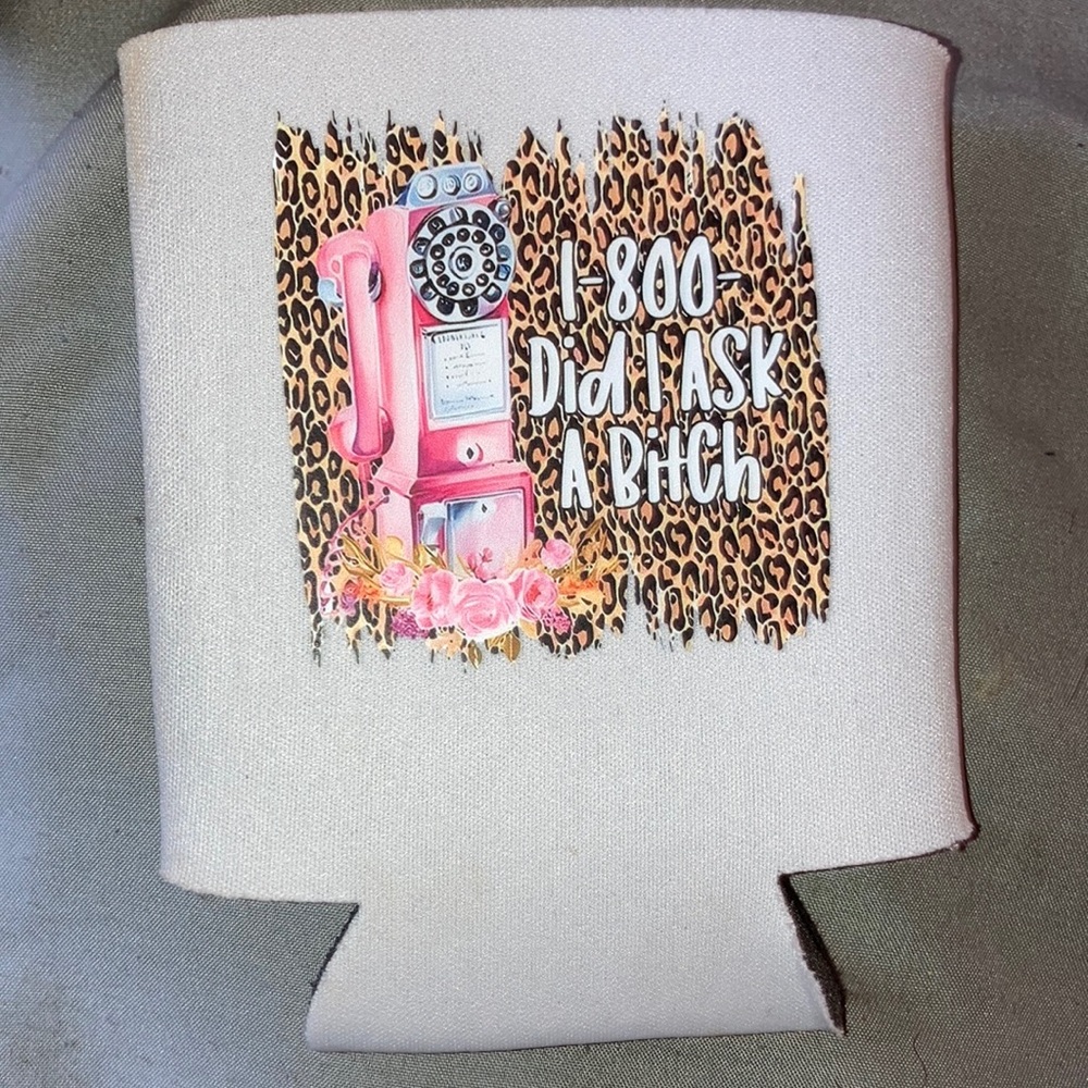 Custom made can cooler